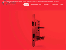 Tablet Screenshot of midwaylocksmithservice.com